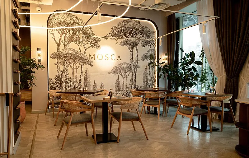 Итальянский ресторан Mosca в Москве